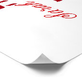 Sukkot Ushpizot - Weibliche Sukkah Gäste Feminist Poster (Ecke)