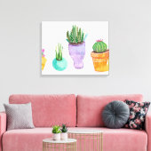 Sukkuläre Anzeige Leinwanddruck (Insitu (Wohnzimmer))