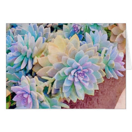 Sukkuläre Grußkarte