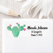 Sukkuläre Kakteen Pink-Blume (Insitu)