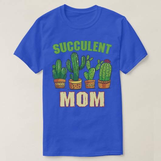 Sukkuläre Mama Gartenarbeit Blume Bauer Pflanze Ga T-Shirt (Design vorne)