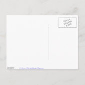 Sukkuläre Pflanze Garden Blank Postkarte (Rückseite)