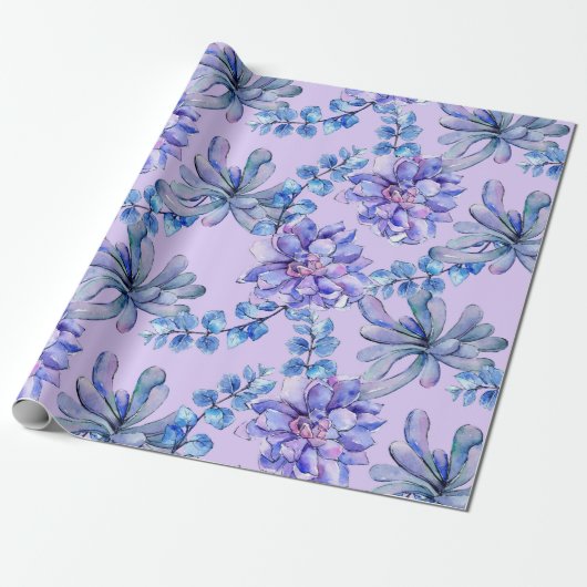 Sukkuläre Pflanze Geschenkpapier (Ungerollt)