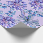 Sukkuläre Pflanze Geschenkpapier (Ecke)