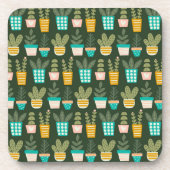 Sukkuläre Pflanze Getränkeuntersetzer (Vorderseite)