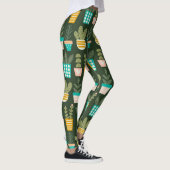 Sukkuläre Pflanze Leggings (Rechts)