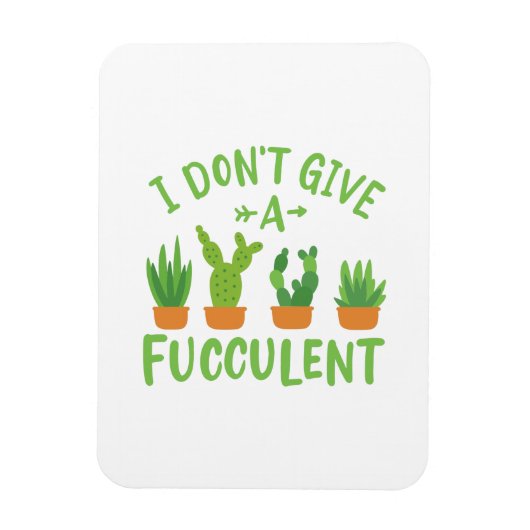 Sukkuläre Pflanze Magnet (Vertikal)