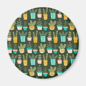 Sukkuläre Pflanze Magnet (Vorne)