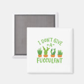 Sukkuläre Pflanze Magnet (Vorderseite/Rückseite)