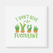 Sukkuläre Pflanze Magnet (Vorne)