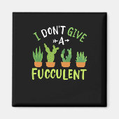 Sukkuläre Pflanze Magnet (Vorne)