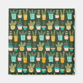 Sukkuläre Pflanze Magnet (Vorne)