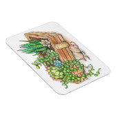 Sukkuläre Planterbox Magnet (Rechte Seite)