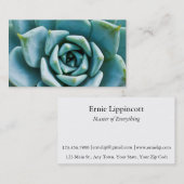 Sukkuläre Schließung Visitenkarte (Vorne/Hinten)