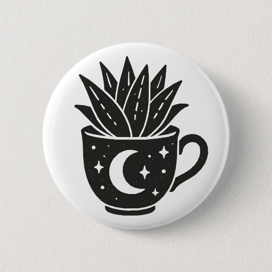 Sukkuläre Tasse Button (Vorderseite)