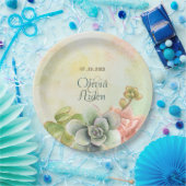 Sukkuläre Teller von Blumenzwiebeln (Party)