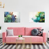 Sukkuläre Wüstenbilder Kunst Pflanze Bilderwand Sets (Wohnzimmer)