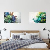 Sukkuläre Wüstenbilder Kunst Pflanze Bilderwand Sets (Schlafzimmer)