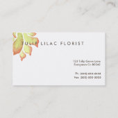 Sukkulärer Garten | Eigenes Geschäft Visitenkarte (Rückseite)