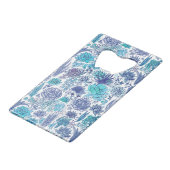 Sukkulärer Garten Geldbeutel Flaschenöffner (Vorderseite Schrägansicht)