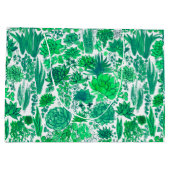 Sukkulärer Garten Große Geschenktüte (Rückseite)