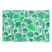 Sukkulärer Garten Kissenbezug (Rückseite-Links)