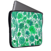 Sukkulärer Garten Laptopschutzhülle (Vorne Rechts)