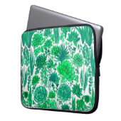 Sukkulärer Garten Laptopschutzhülle (Vorderseite Links)
