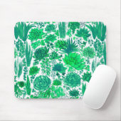 Sukkulärer Garten Mousepad (Mit Mouse)