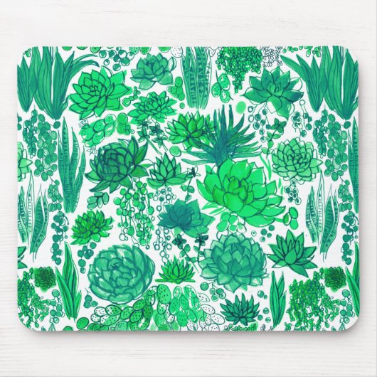 Sukkulärer Garten Mousepad (Vorne)