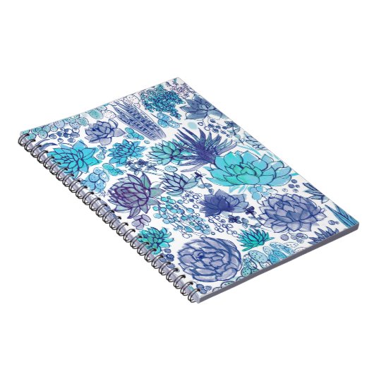 Sukkulärer Garten Notizblock (Rechte Seite)