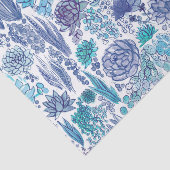 Sukkulärer Garten Seidenpapier (Ausschnitt)