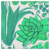 Sukkulärer Garten Stoff (Nahaufnahme)