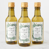 Sukkulärer Pop, wenn sie Pop Baby Dusche Weinetikett (Flaschen)