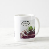 Sukkulärer Traum Großes Zitat Kaffeetasse (VorderseiteRechts)