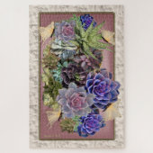 Sukkuläres Display am Strand Sand Puzzle (Vertikal)