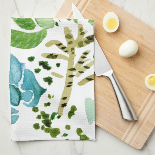 Sukkuläres Feld I Geschirrtuch (Viertel Falte)