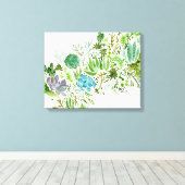 Sukkuläres Feld I Leinwanddruck (Insitu (Holzboden))