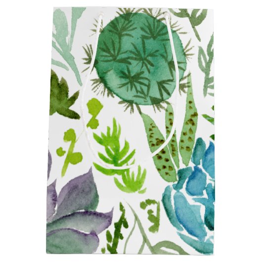 Sukkuläres Feld I Mittlere Geschenktüte (Rückseite)