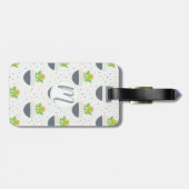 Sukkuläres Kalanchoe Pflanze Mama Muster Gepäckanhänger (Rückseite horizontal)