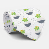 Sukkuläres Kalanchoe Pflanze Mama Muster Krawatte (Gerollt)