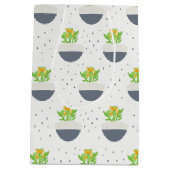 Sukkuläres Kalanchoe Pflanze Mama Muster Mittlere Geschenktüte (Rückseite)