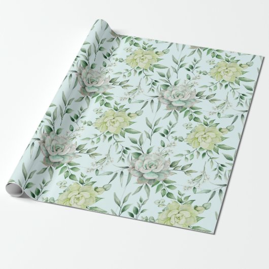 Sukkuläres Karopapier Geschenkpapier (Ungerollt)