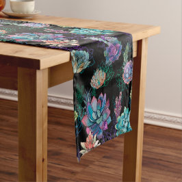 Sukkuläres Party Kurzer Tischläufer