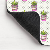 Sukkuläres Polka-Dot-Muster Mousepad (Ecke)