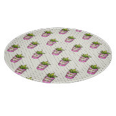 Sukkuläres Polka-Dot-Muster Schneidebrett (Ecke)