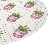 Sukkuläres Polka-Dot-Muster Schneidebrett (Ecke)