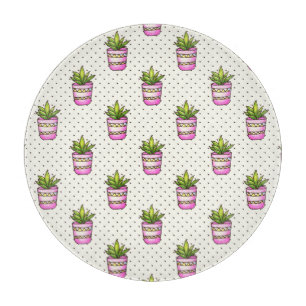 Sukkuläres Polka-Dot-Muster Schneidebrett