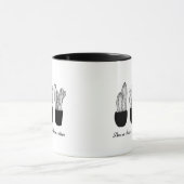 Sukkuläres Zitat Tasse (Zentrum)