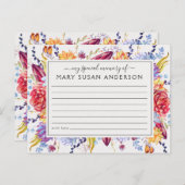 Sukkulationen teilen sich eine Gedächtnisbeerdigun Postkarte (Vorne/Hinten)